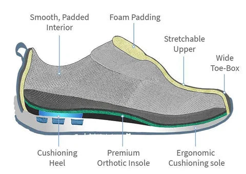 Men's Arch-Support Casual Shoes