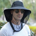 Ventilated Wide-Brim Sun Hat