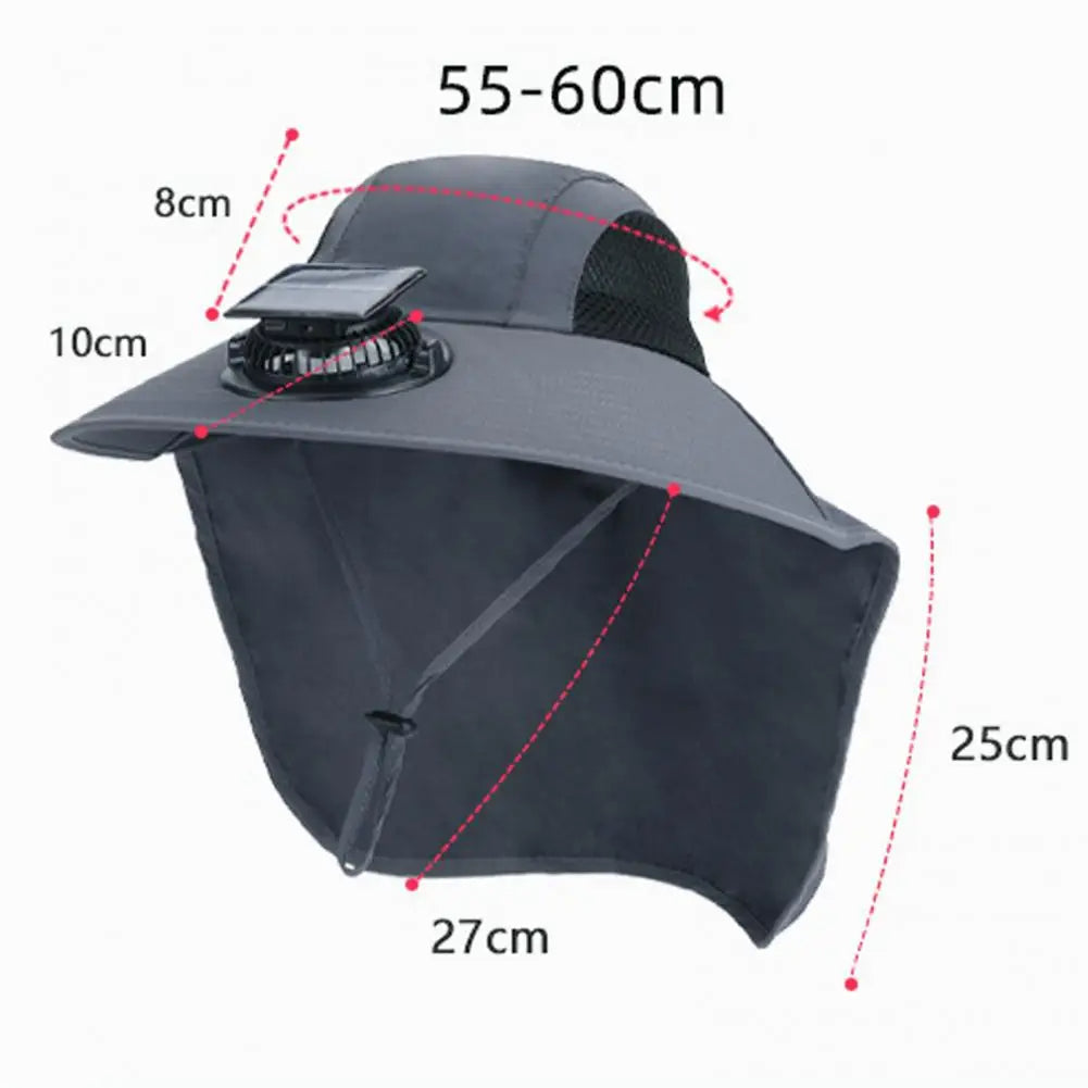 Solar Cooling Wide Brim Hat