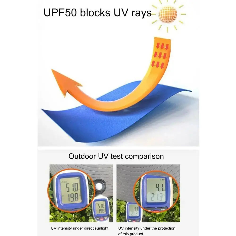 Kids' Adjustable Solar Fan Hat