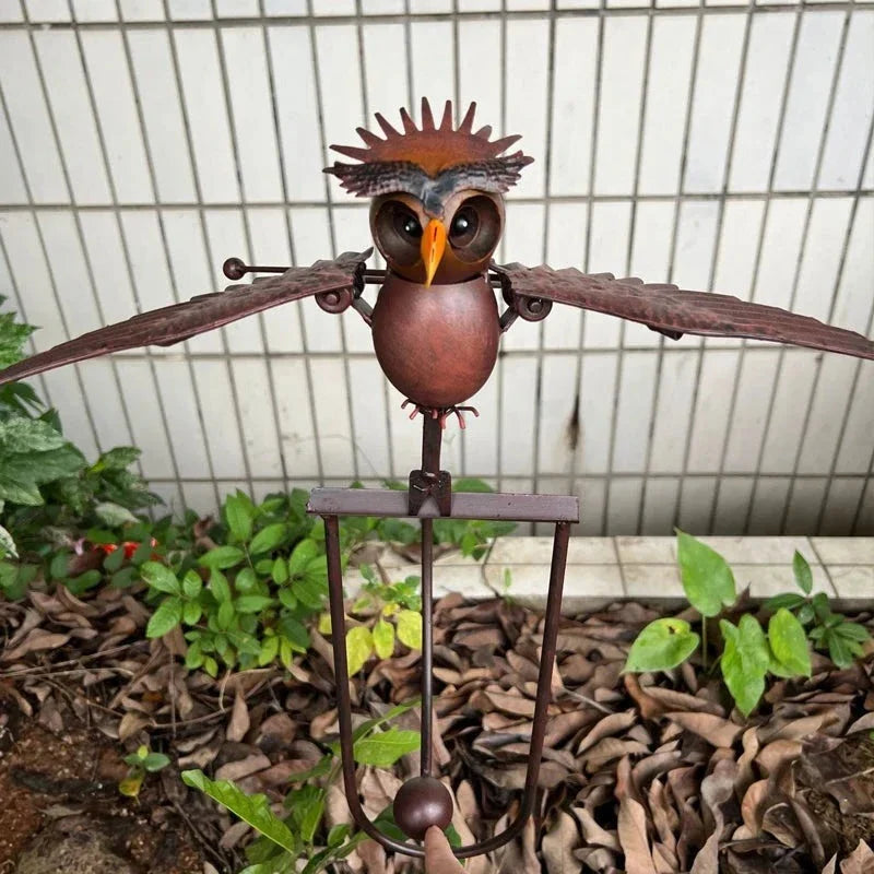 Garden Bird Art Patio Decor