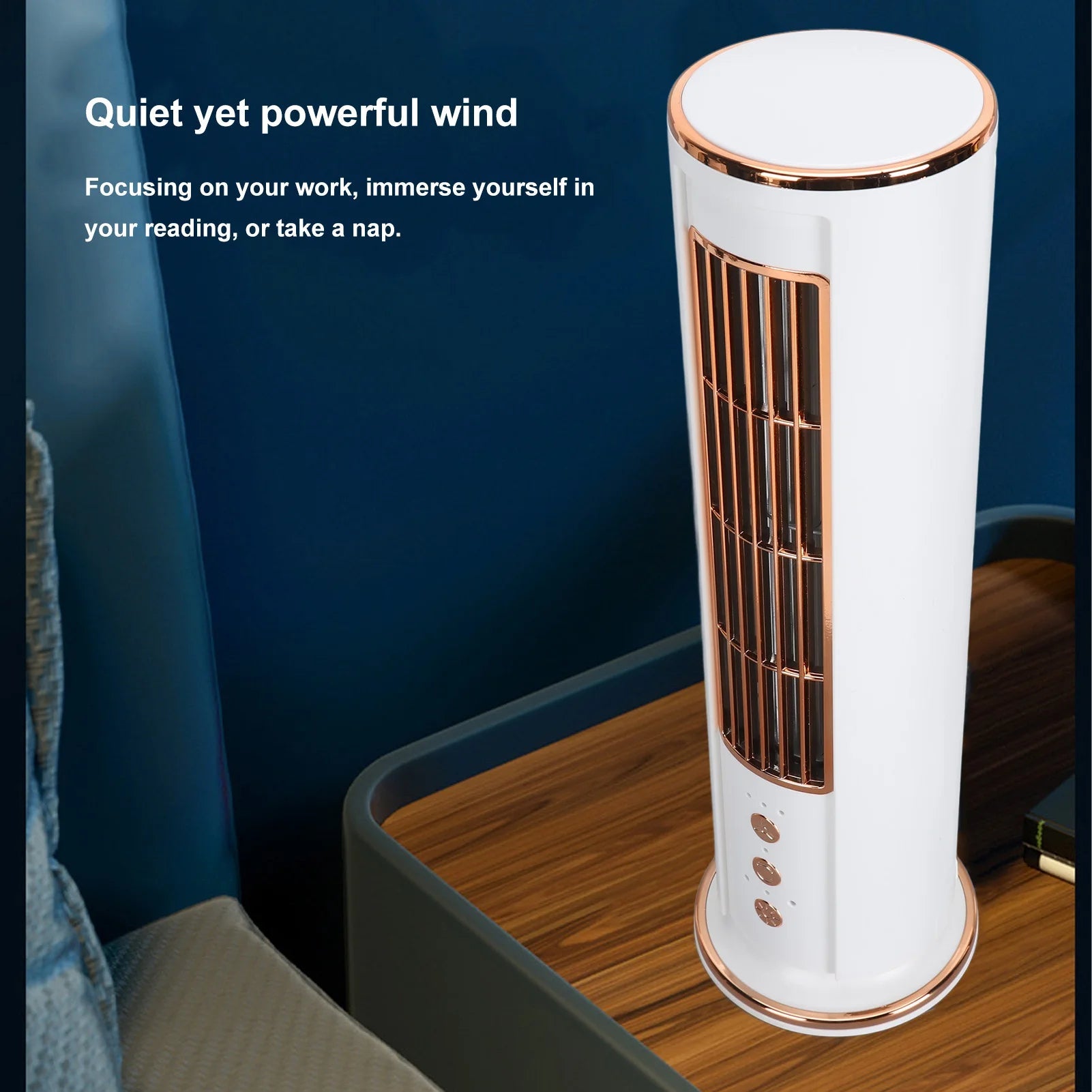 Bladeless Desktop Fan with Remote