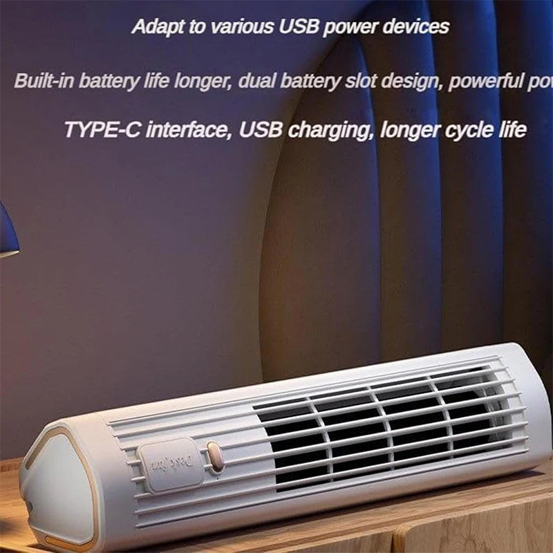 USB Rechargeable Tower Fan