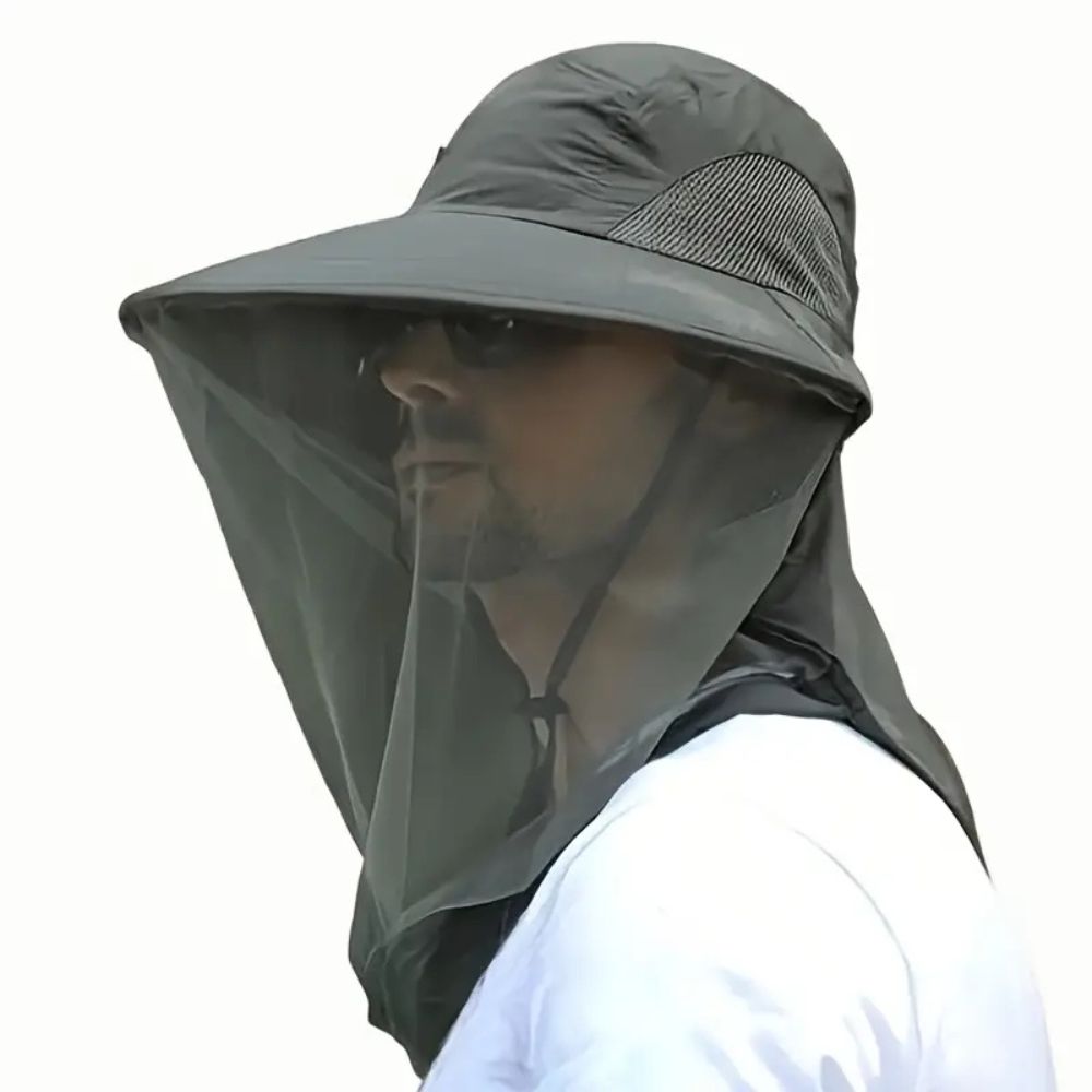 Ventilated Wide-Brim Sun Hat