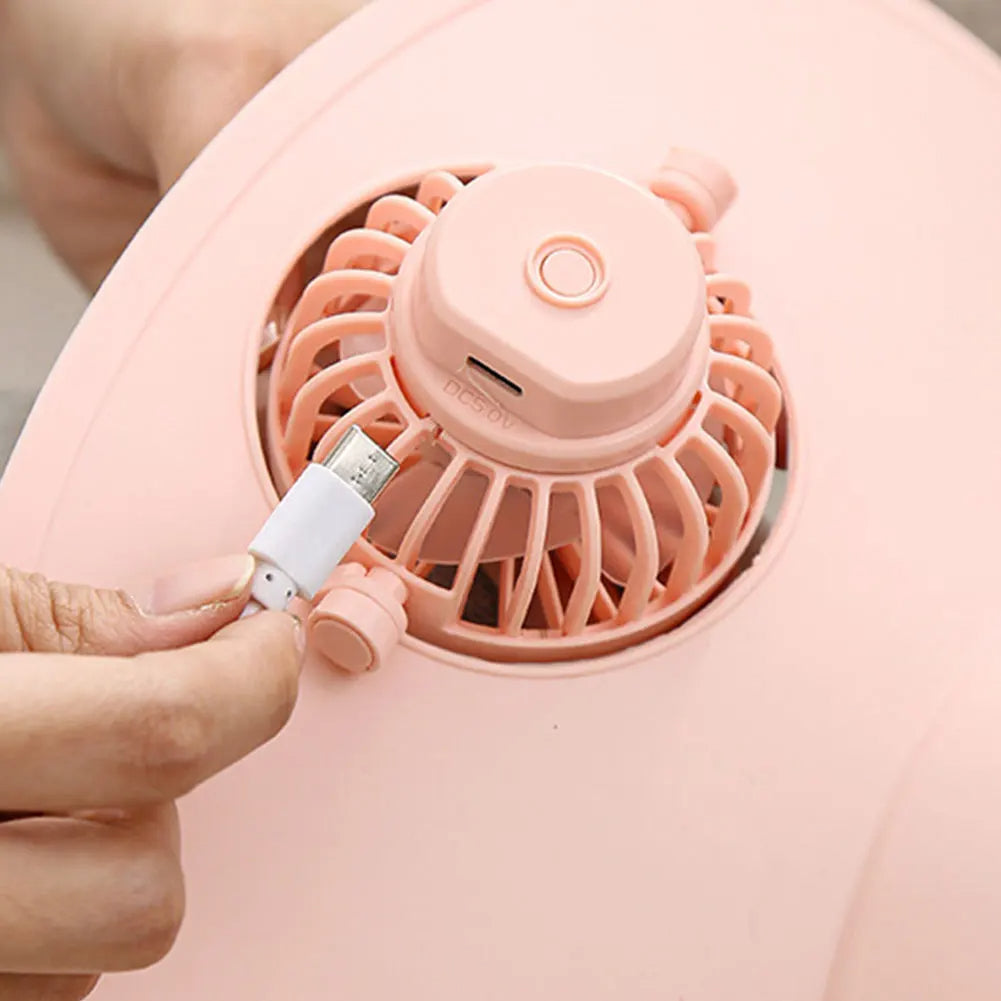 Cooling Fan Sun Visor Hat