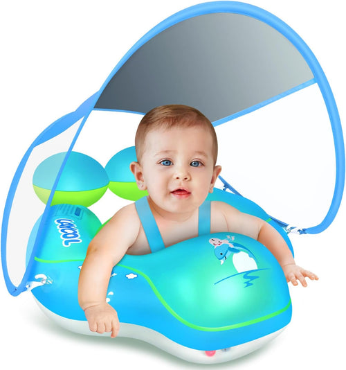 Baby Swim Float with Canopy Sun Shade