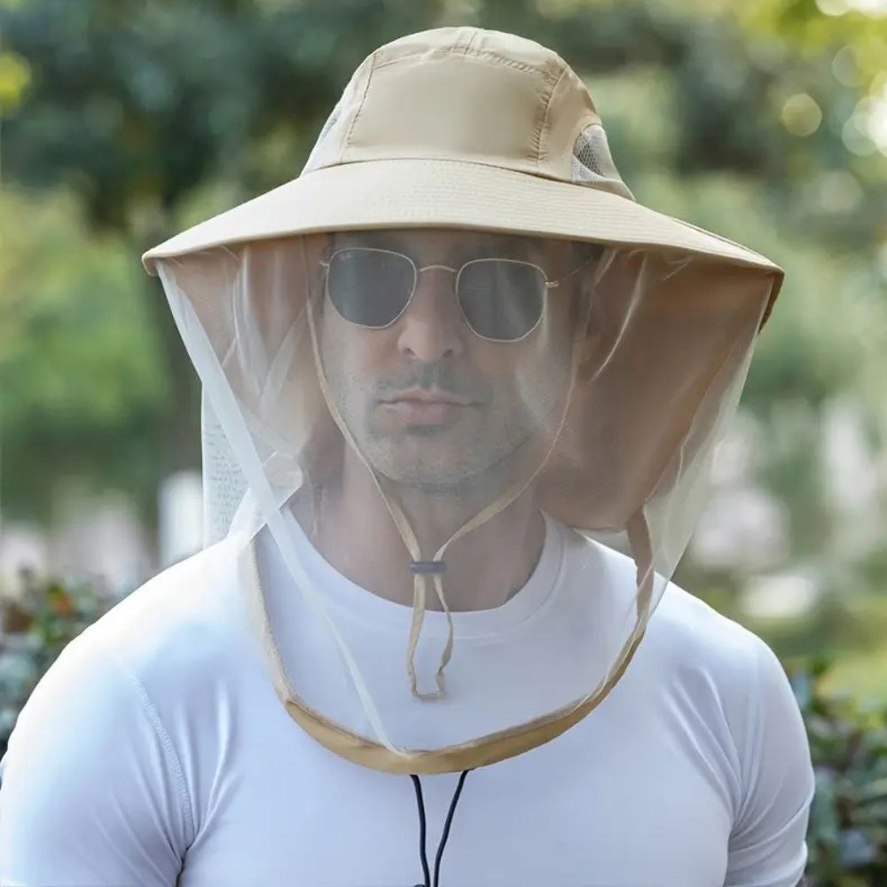 Ventilated Wide-Brim Sun Hat