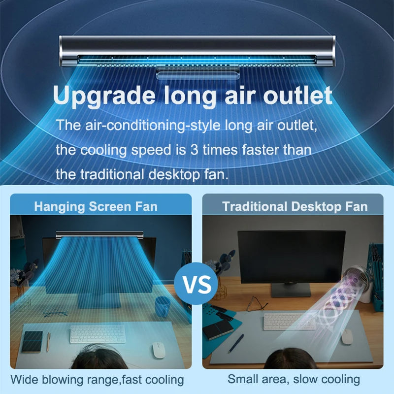 USB Bladeless Desk Fan