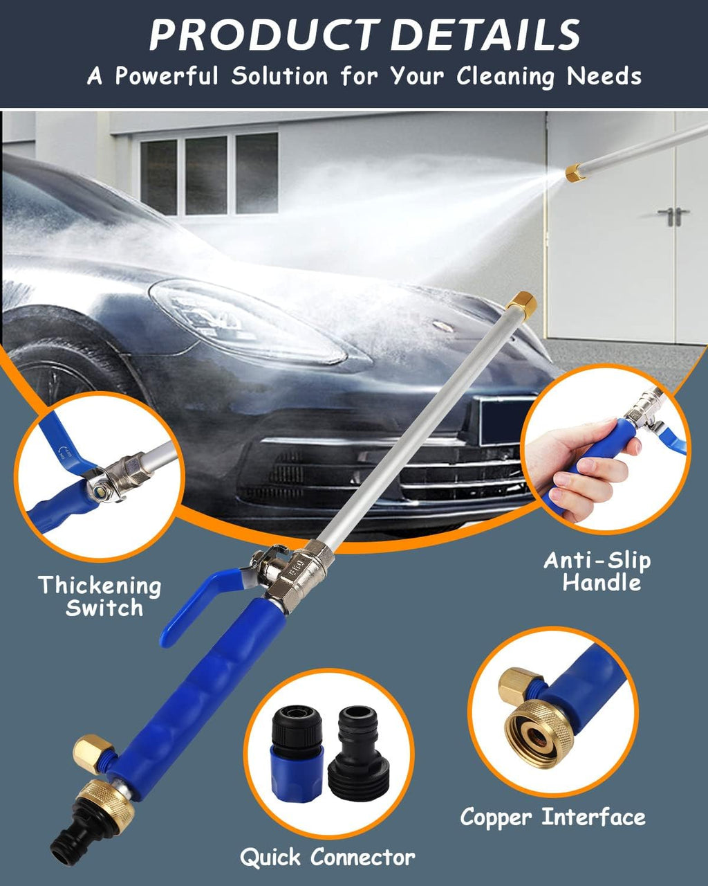 High-Pressure Washer Spray Nozzle