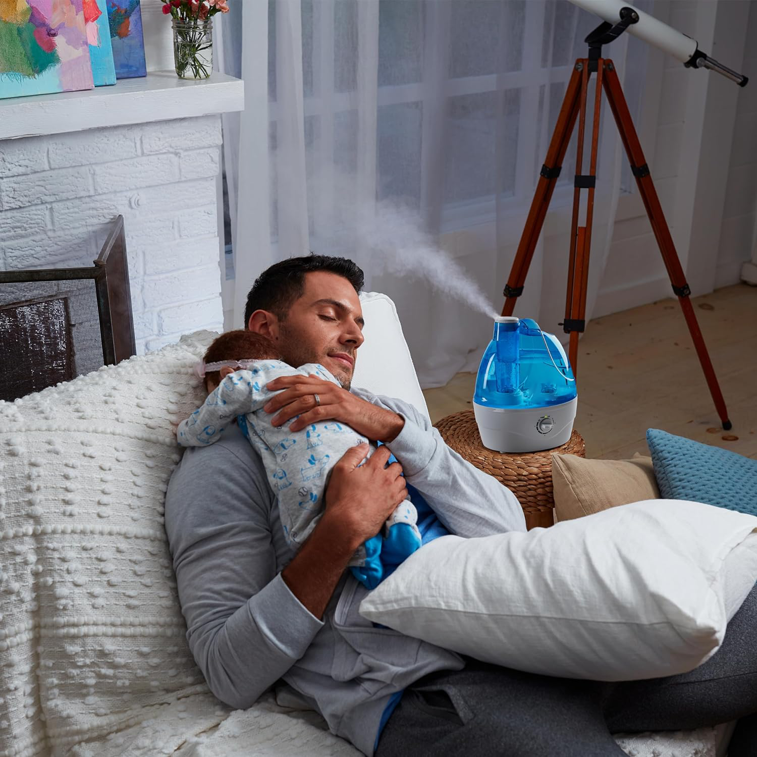 Whisper-Quiet Cool Mist Humidifier