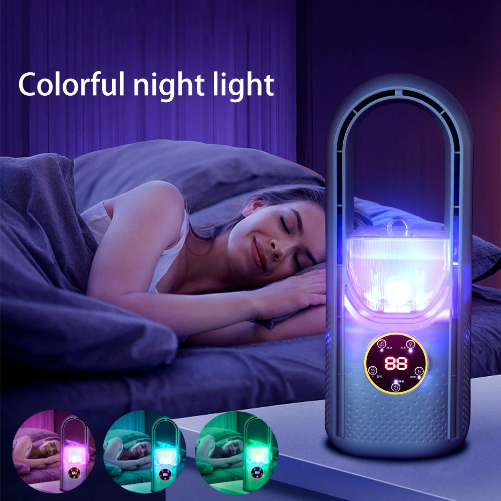 Bladeless Portable AC with LED Display
