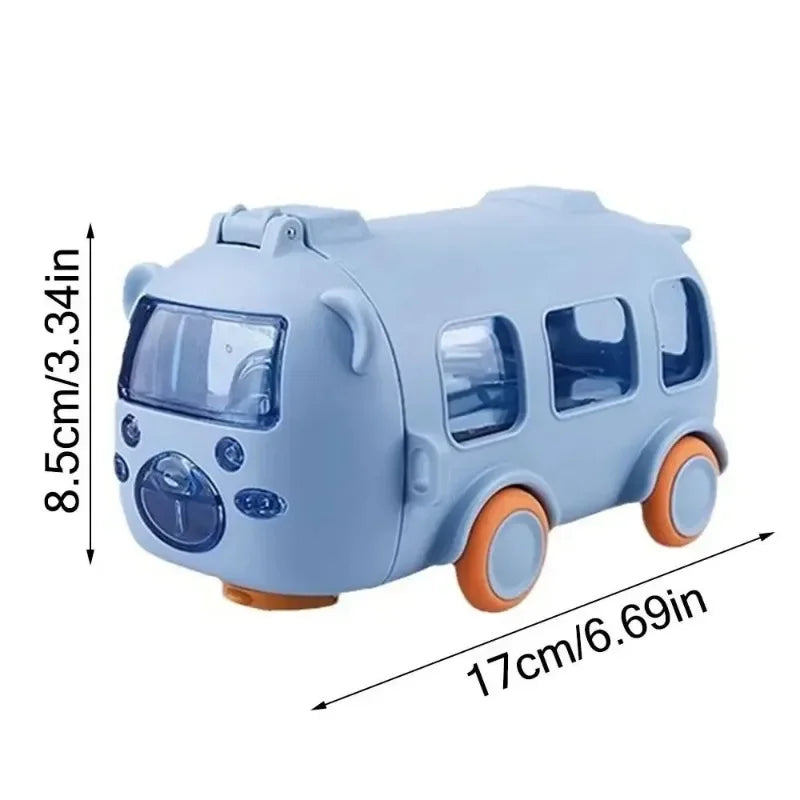 Cartoon Toy Bus Kids Water Bottle