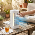 Mist Spray Cooling Fan lifestyle