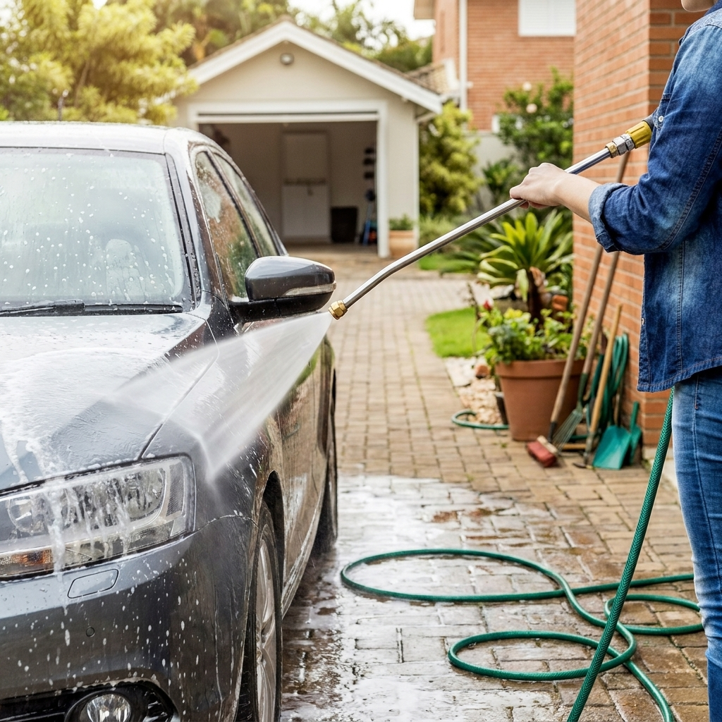 Pressure Washer Nozzle lifestyle
