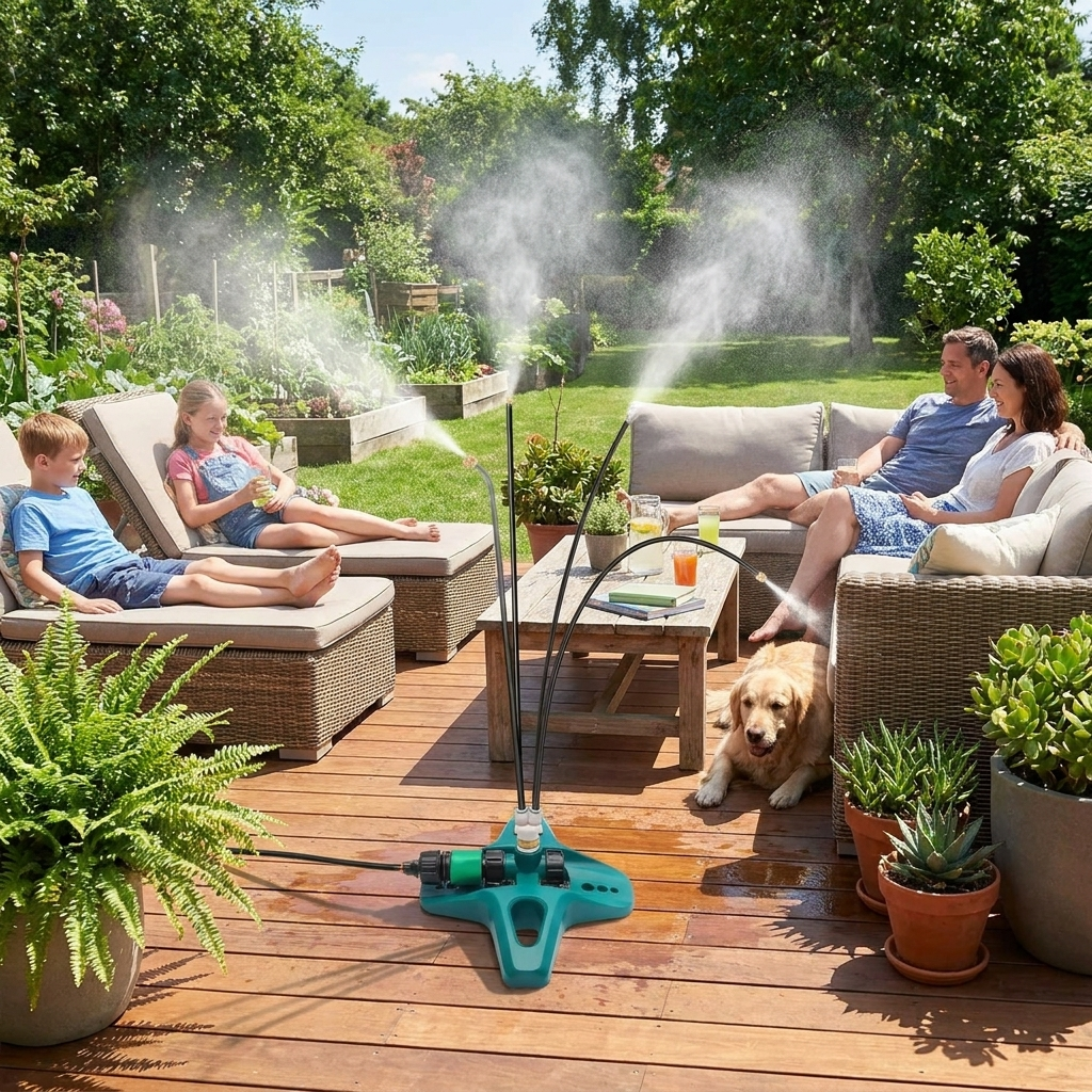 Patio Misting System lifestyle