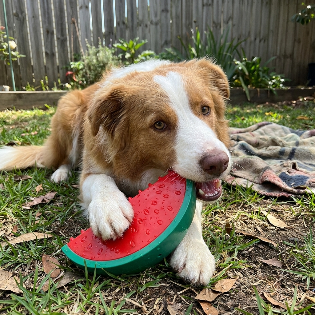 Dog Teething Chew Toy lifestyle