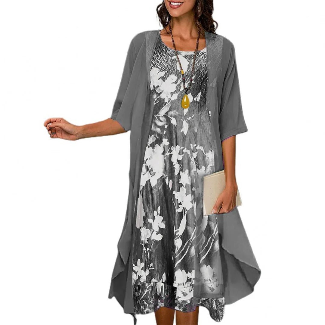 Stretchy Elastic Waist Summer Dress