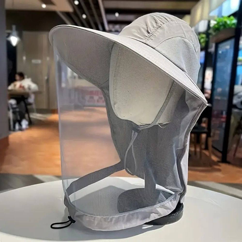 Ventilated Wide-Brim Sun Hat
